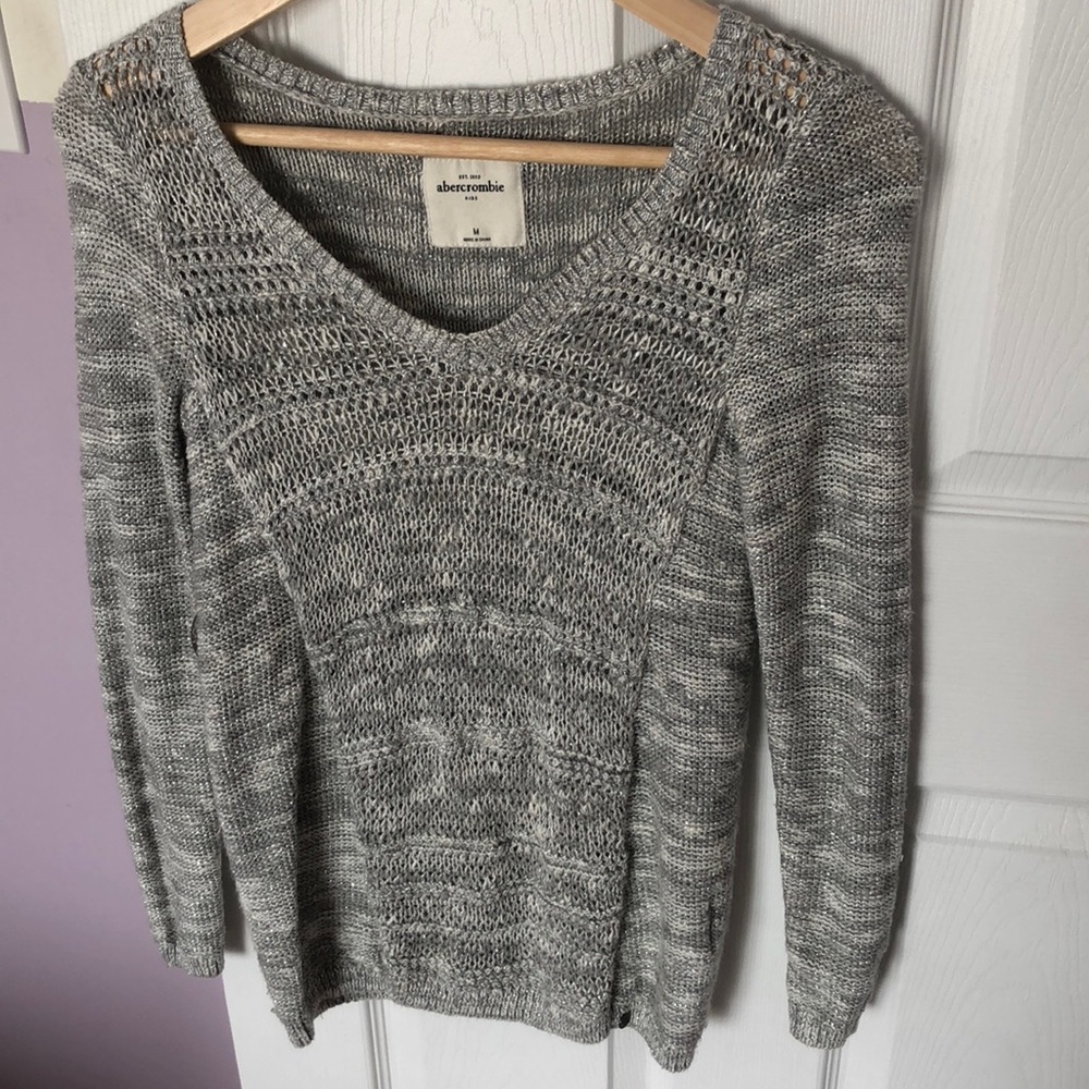 Sparkly sweater from Abercrombie kids